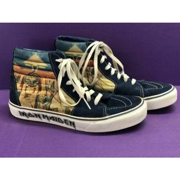 Vans Other - Vans Off the Wall Iron Maiden Powerslave sneakers